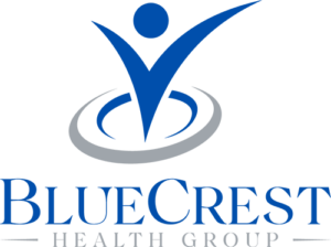 the BlueCrest Health Group logo symbolizing quality prescription drug addiction treatment programs