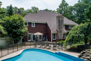Residential rehab center with pool