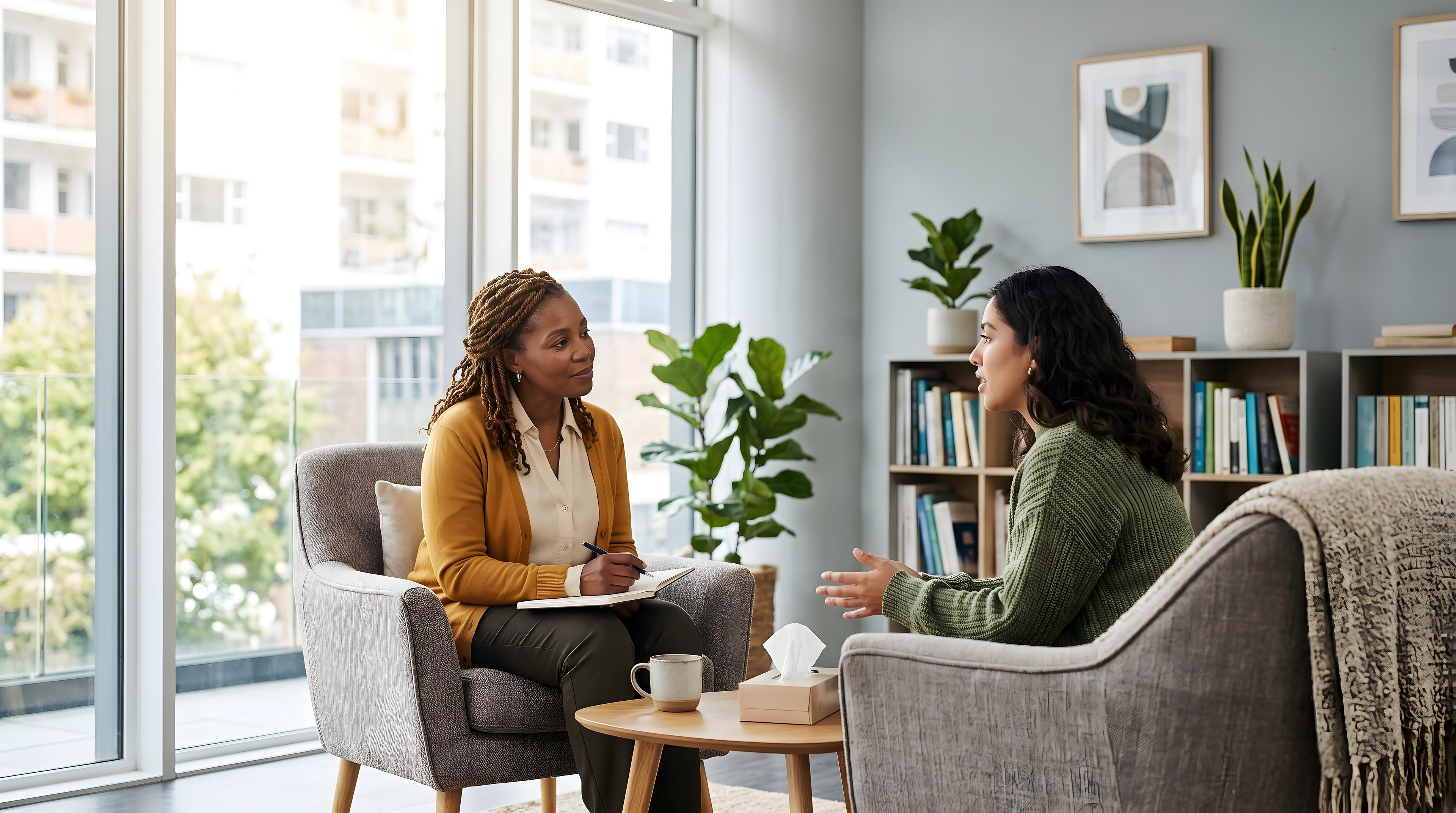 Therapy is a main component of all levels of mental health treatment
